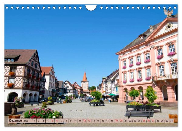 Produktbild: Historisches Gengenbach (Wandkalender 2026 DIN A4 quer), CALVENDO Monatskalender