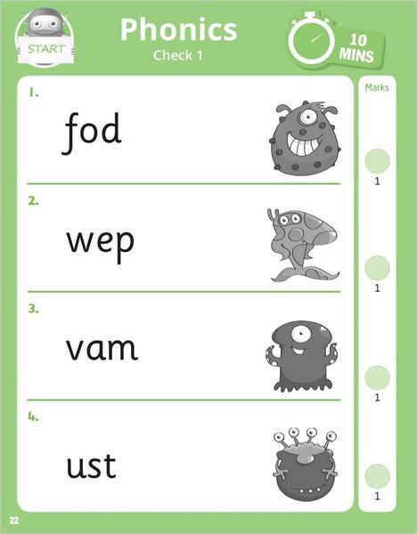 Produktbild: Grammar, Reading & Maths 10-Minute Tests Ages 5-6