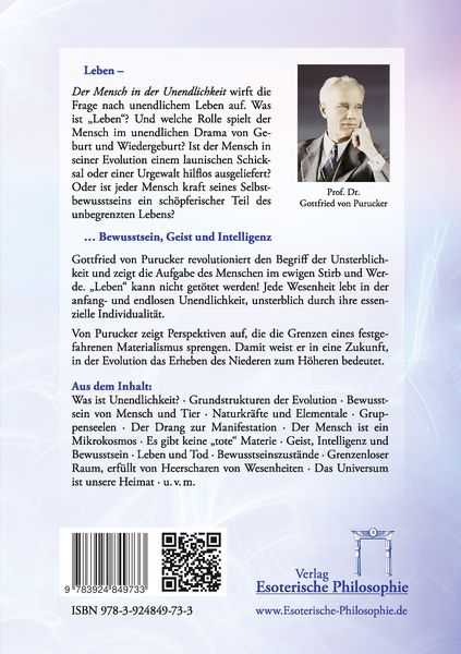 Produktbild: Der Mensch in der Unendlichkeit