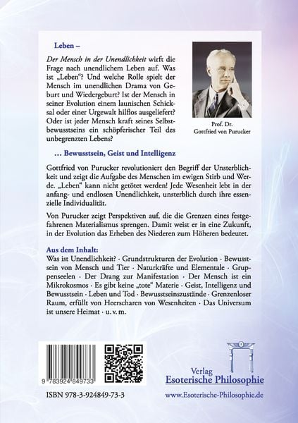 Produktbild: Der Mensch in der Unendlichkeit