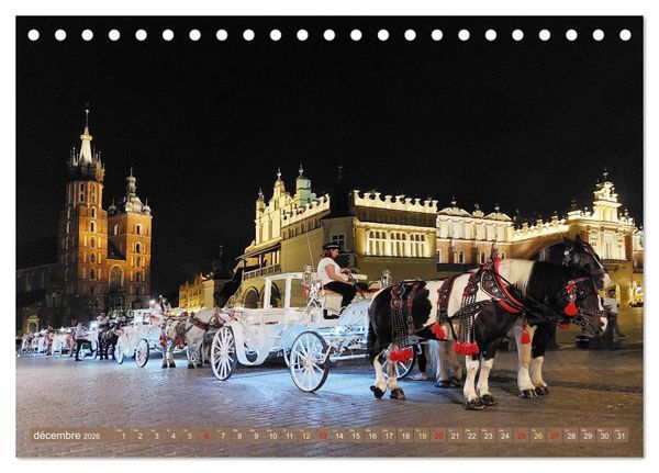 Produktbild: Belle Pologne du Sud (Calendrier de bureau 2026 DIN A5 vertical), CALVENDO calendrier mensuel