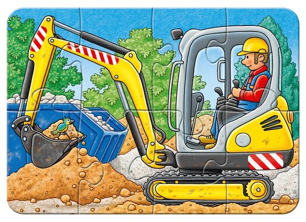 Produktbild: Puzzle Ravensburger Bei der Arbeit 2-8 Teile