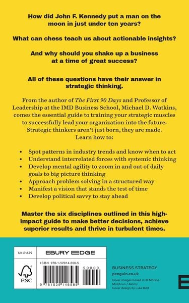 Produktbild: The Six Disciplines of Strategic Thinking