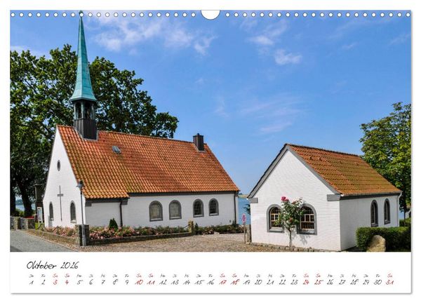 Produktbild: Maasholm - der Fischerort an Schlei und Ostsee (Wandkalender 2026 DIN A3 quer), CALVENDO Monatskalender