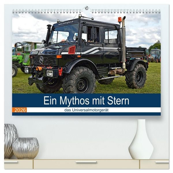 Produktbild: Ein Mythos mit Stern - das Universalmotorger&auml;t (hochwertiger Premium Wandkalender 2026 DIN A2 quer), Kunstdruck in Hochglanz