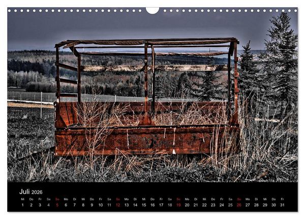 Produktbild: schwarz/wei&szlig; trifft farbe (Wandkalender 2026 DIN A3 quer), CALVENDO Monatskalender