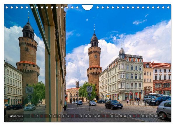Produktbild: G&ouml;rlitz - Fimstadt mit Charme (Wandkalender 2026 DIN A4 quer), CALVENDO Monatskalender
