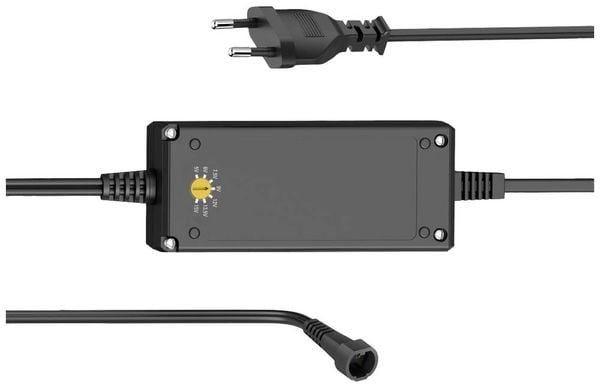 JZK USB-C Auf DC Adapter - Einstellbar 5V-20V Mit Digitalanzeige & 10 Konvertern