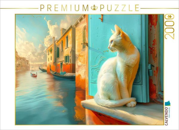 Produktbild: CALVENDO Puzzle Venedig surreal | 2000 Teile Lege-Gr&ouml;&szlig;e 90x67cm Foto-Puzzle f&uuml;r gl&uuml;ckliche Stunden