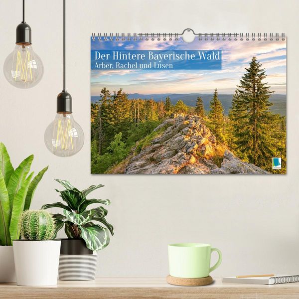 Produktbild: Arber, Rachel und Lusen: Der Hintere Bayerische Wald (Wandkalender 2026 DIN A4 quer), CALVENDO Monatskalender