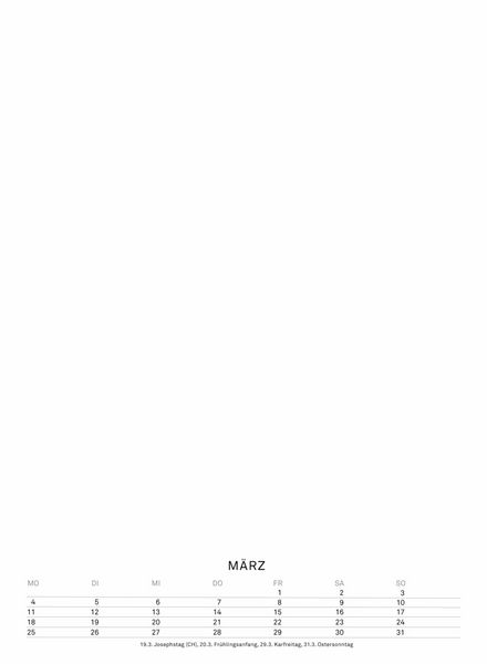 Produktbild: Foto- und Bastelkalender, 2 in 1 (30 x 22 cm) 2013