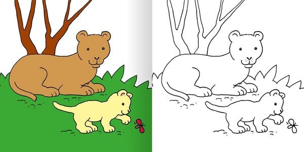 Produktbild: Mein erstes dickes Malbuch ab 2 &ndash; Bunte Tierwelt