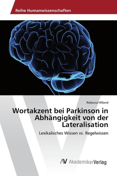 Produktbild: Wortakzent bei Parkinson in Abh&auml;ngigkeit von der Lateralisation