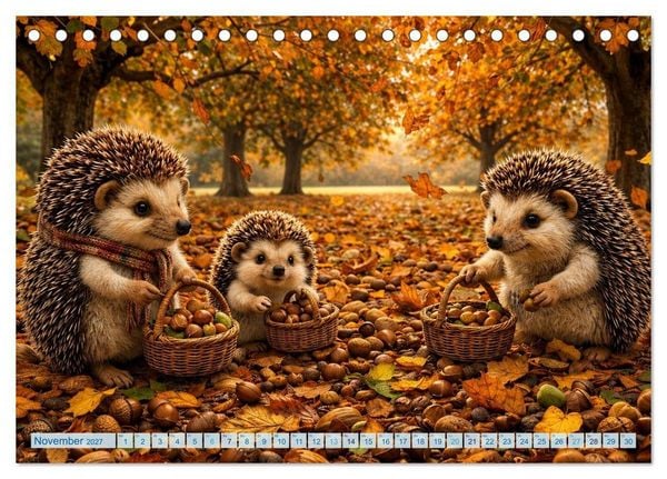 Produktbild: Die zauberhafte Welt der Iglis (Tischkalender 2027 DIN A5 quer), CALVENDO Monatskalender