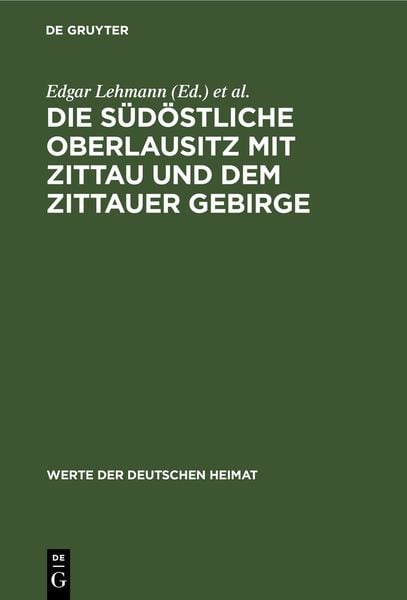 Produktbild: Die s&uuml;d&ouml;stliche Oberlausitz mit Zittau und dem Zittauer Gebirge