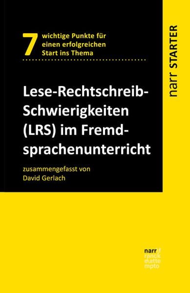 Produktbild: Lese-Rechtschreib-Schwierigkeiten (LRS) im Fremdsprachenunterricht