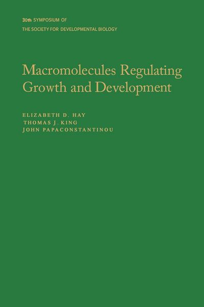 Produktbild: Macromolecules Regulating Growth and Development