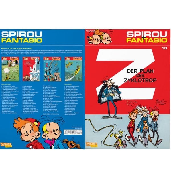 Produktbild: Spirou und Fantasio 13: Der Plan des Zyklotrop