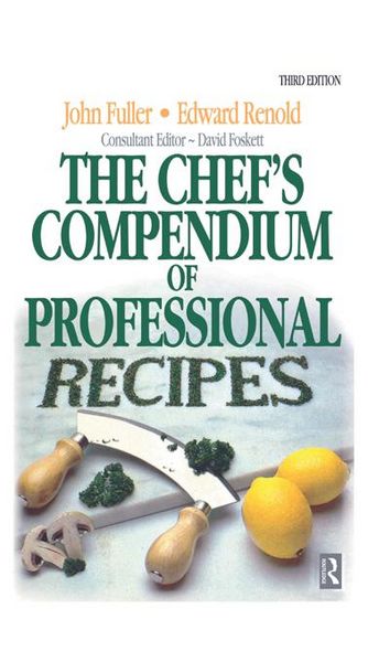 Produktbild: Chef's Compendium of Professional Recipes