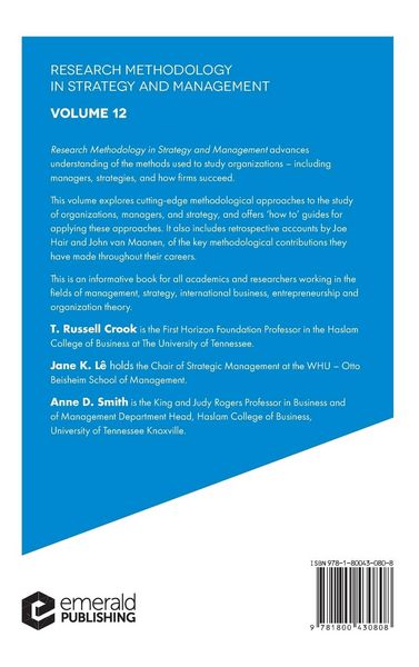 Produktbild: Advancing Methodological Thought and Practice