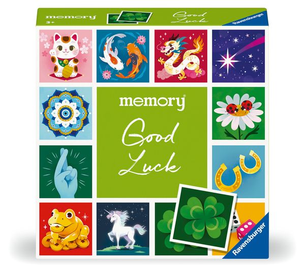 Ravensburger 23488 memory® moments - Good luck - Ravensburger Spieleklassiker für 2 bis 6 Spieler ab 3 Jahren. Mit 24 Bi