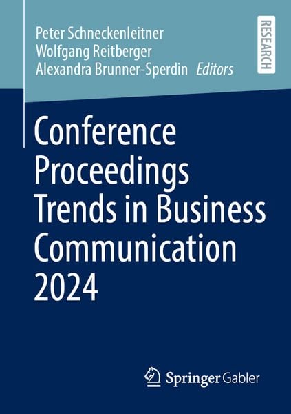 Produktbild: Conference Proceedings Trends in Business Communication 2024