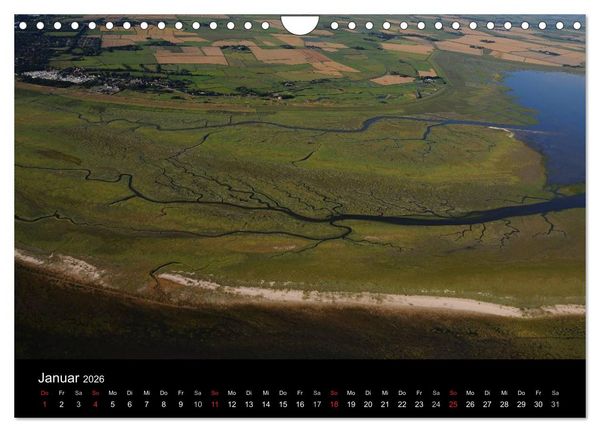 Produktbild: Die Nordseek&uuml;ste (Wandkalender 2026 DIN A4 quer), CALVENDO Monatskalender