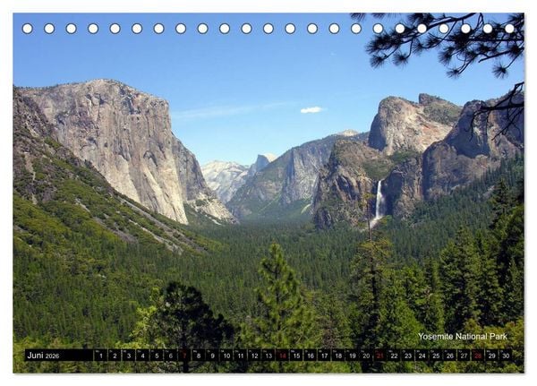 Produktbild: USA - Naturlandschaften des Wilden Westens (Tischkalender 2026 DIN A5 quer), CALVENDO Monatskalender
