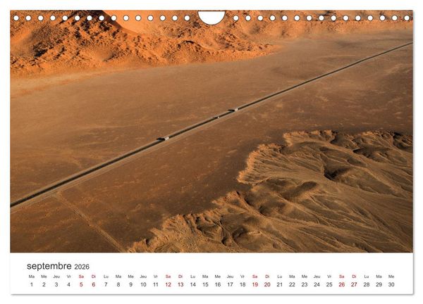 Produktbild: Des&eacute;rt namibien (Calendrier mural 2026 DIN A4 vertical), CALVENDO calendrier mensuel