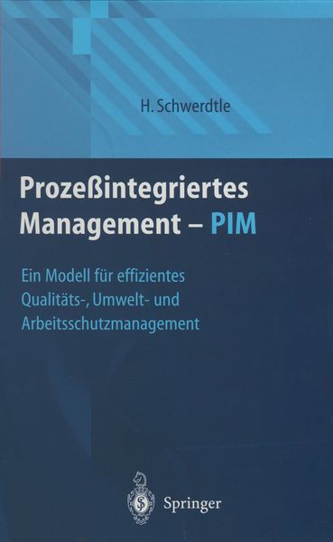 Produktbild: Proze&szlig;integriertes Management &mdash; PIM