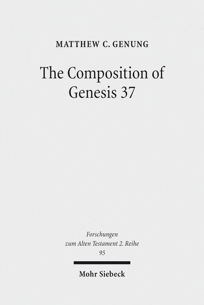 Produktbild: The Composition of Genesis 37