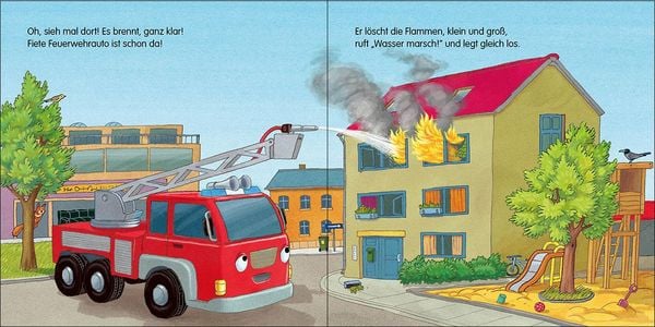 Produktbild: Gute Nacht, kleines Feuerwehrauto!