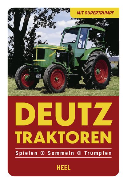 Produktbild: Quartett Deutz Traktoren. Kartenspiel f&uuml;r Traktor-Fans