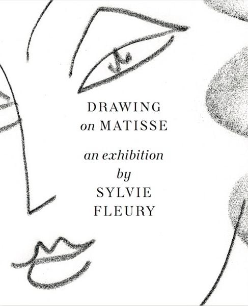 Produktbild: Drawing on Matisse: an exhibition by Sylvie Fleury
