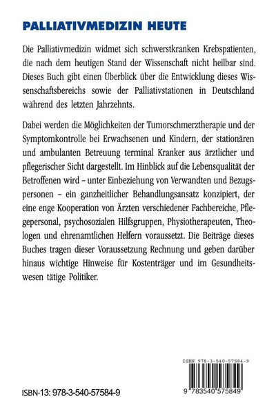 Produktbild: Palliativmedizin heute