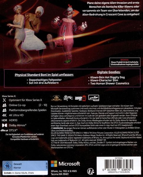 Produktbild: Killer Klowns from Outer Space - The Game