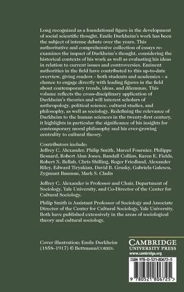 Produktbild: The Cambridge Companion to Durkheim