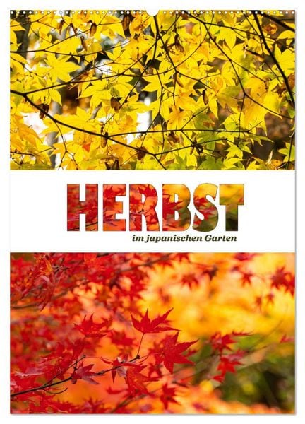 Produktbild: Herbst im japanischen Garten (Wandkalender 2026 DIN A2 hoch), CALVENDO Monatskalender