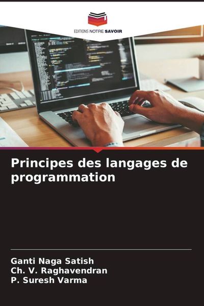 Produktbild: Principes des langages de programmation