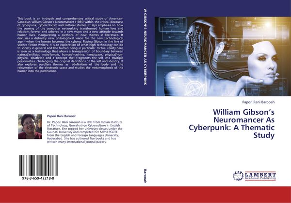 Produktbild: William Gibson's Neuromancer As Cyberpunk: A Thematic Study