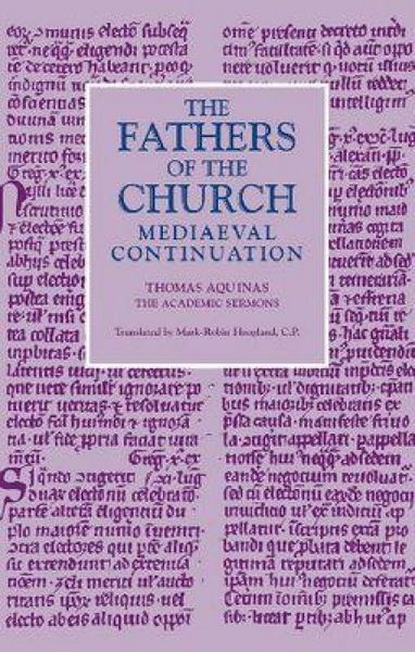 Produktbild: Thomas Aquinas: The Academic Sermons