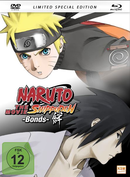 Produktbild: Naruto Shippuden - Bonds/The Movie 2 - Mediabook [Limited Edition] [+ DVD]