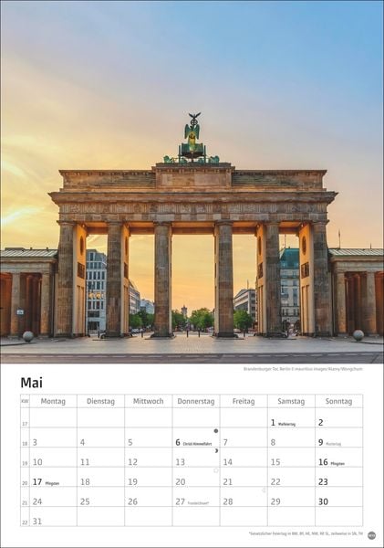 Produktbild: Deutschland Kalender 2027