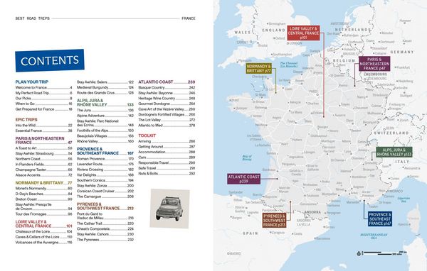 Produktbild: Lonely Planet Best Road Trips France