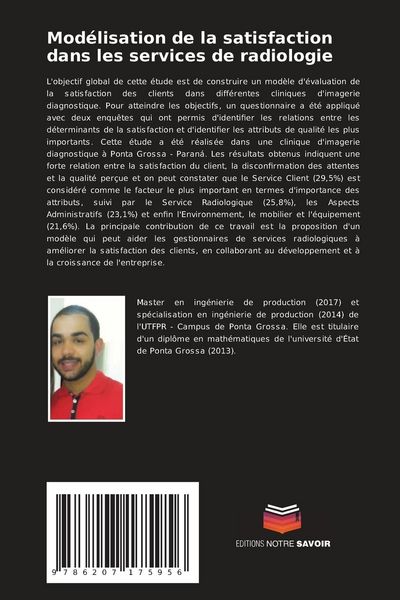 Produktbild: Mod&eacute;lisation de la satisfaction dans les services de radiologie
