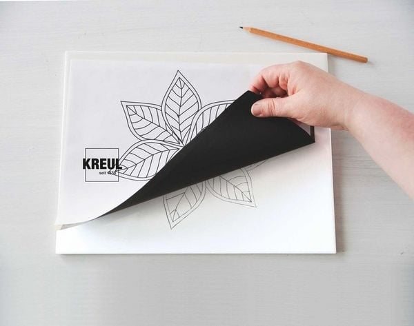 Produktbild: KREUL Graphit-Kopierpapier 10 Blatt 21 x 30 cm, 10 Blatt, DIN A4