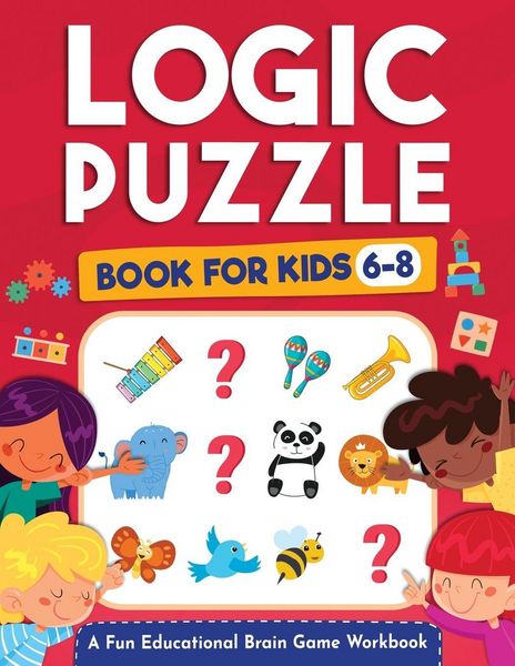 Produktbild: Logic Puzzles for Kids Ages 6-8