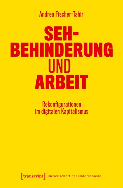 Produktbild: Sehbehinderung und Arbeit