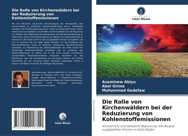 Produktbild: Die Rolle von Kirchenw&auml;ldern bei der Reduzierung von Kohlenstoffemissionen
