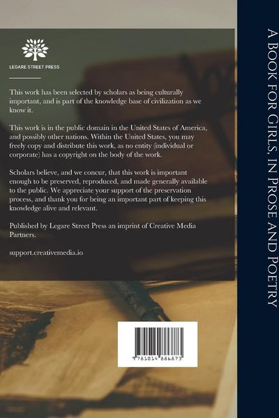 Produktbild: A Book for Girls, in Prose and Poetry